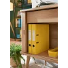 Leitz 180° Cosy pehmepuuteline kiirköitja 50mm, A4, papp, kollane, tekstuurne pind, 350 lehte, 80 g/m²