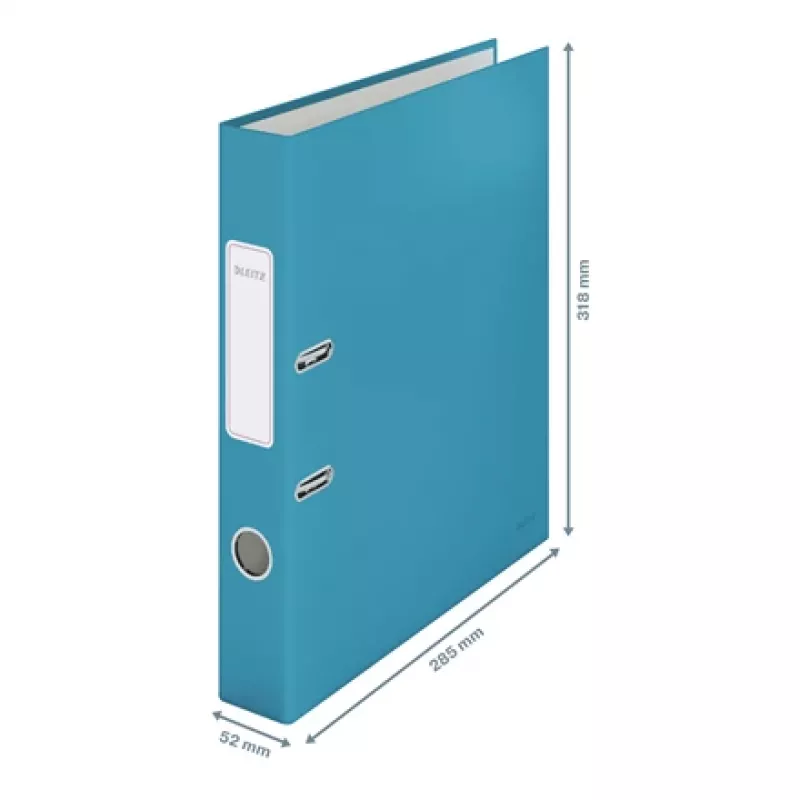 Leitz 180° Cosy tõstekaarköitja Soft Touch 50 mm, A4, kartong, sinine, tekstuuriga pind, 350 lehte, 80 g/m²