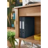 Leitz 180° Cosy kangkaust, soft touch, 50 mm, A4, kartong, must, tekstuurne pind, 350 lehte, 80 g/m²