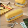 Leitz Cosy klammerdaja 30 lehte, 30 lehte, kollane, standardne klambrisulg, 24/6, metall, plast, 80 g/m²