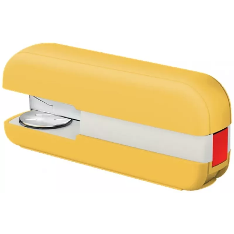 Leitz Cosy klammerdaja 30 lehte, 30 lehte, kollane, standardne klambrisulg, 24/6, metall, plast, 80 g/m²