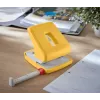 Leitz Cosy Hole Punch 2-auguline 30 lehte, 30 lehte, kollane, plastik, 8 cm, 5,5 mm, A4