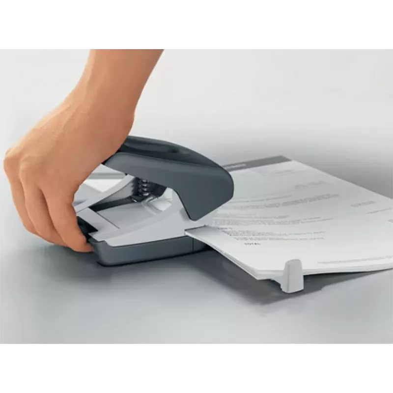 Leitz Cosy Hole Punch 2-auguline 30 lehte, 30 lehte, kollane, plastik, 8 cm, 5,5 mm, A4