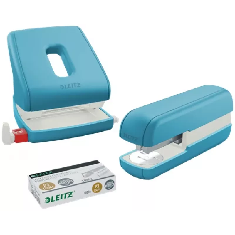 Leitz Cosy auguraud 2-auguline 30 lehte, 30 lehte, Sinine, Plastik, 8 cm, 5,5 mm, A4