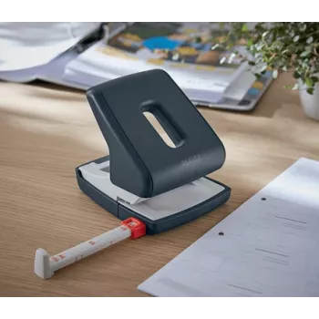 Leitz Cosy auguraud 2-auguline 30 lehte, 30 lehte, Must, Plastik, 8 cm, 5,5 mm, A4, A5, A6, Foolio, US-Quarto, 8 x 8 x 8 cm