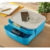 Leitz Cosy auguraud 2-auguline 30 lehte, 30 lehte, Must, Plastik, 8 cm, 5,5 mm, A4, A5, A6, Foolio, US-Quarto, 8 x 8 x 8 cm