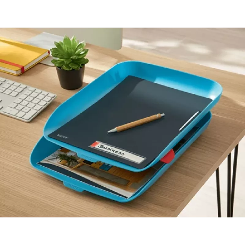 Leitz Cosy Privacy Folder, tavaline mapp, A4, polüpropüleen (PP), must, matt, portree