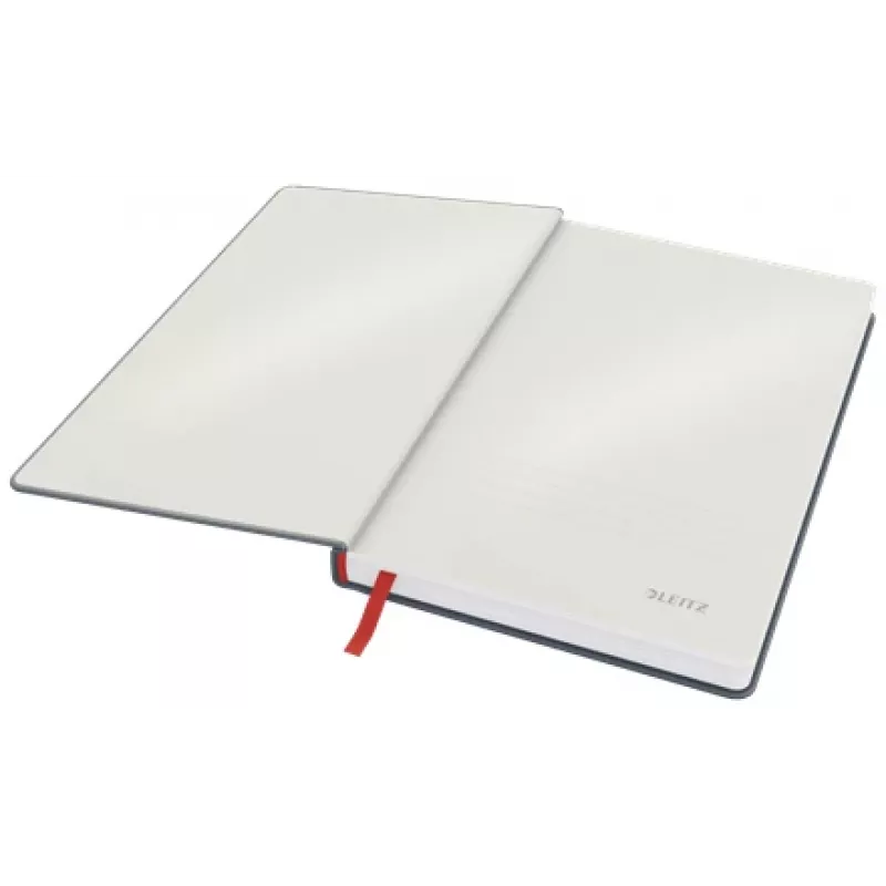 Leitz Cosy märkmik Soft Touch ruuduline, kõva kaanega, ühevärviline, must, A5, 80 lehte, matt, 100 g/m²