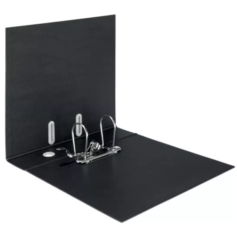 Leitz 180° taaskasutatav kangikaust, A4, kartong, must, 600 lehte, 80 g/m², 320 mm
