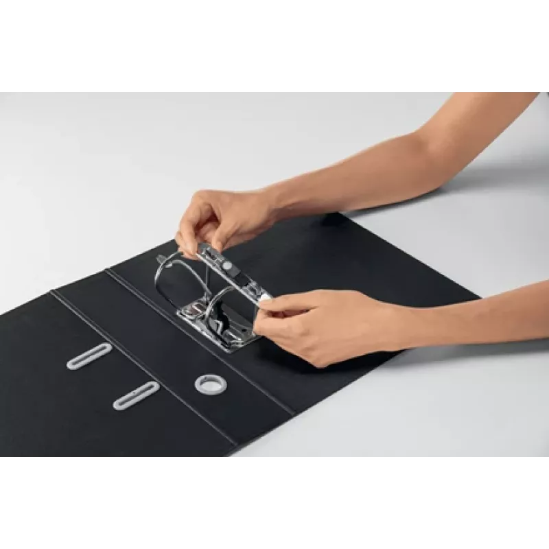 Leitz 180° taaskasutatav kangikaust, A4, kartong, must, 600 lehte, 80 g/m², 320 mm
