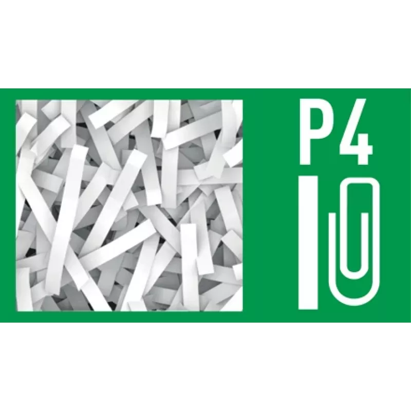 Leitz IQ Protect Premium paberipurustaja 6X P4, 4 x 40 mm, 10 L, 100 lehte, 55 dB, puutega, 6 lehte