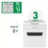 Leitz IQ Protect Premium paberipurustaja 3M P5, mikrohakkimine, 2 x 15 mm, 10 L, 125 lehte, 55 dB, puutetundlik