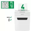 Leitz IQ Protect Premium paberipurustaja 4M P5, mikrohakkimine, 2 x 15 mm, 14 L, 150 lehte, 55 dB, puutetundlik