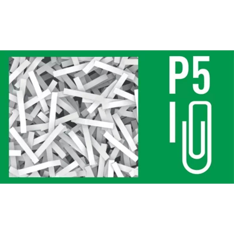 Leitz IQ Protect Premium paberipurustaja 4M P5, mikrohakkimine, 2 x 15 mm, 14 L, 150 lehte, 55 dB, puutetundlik