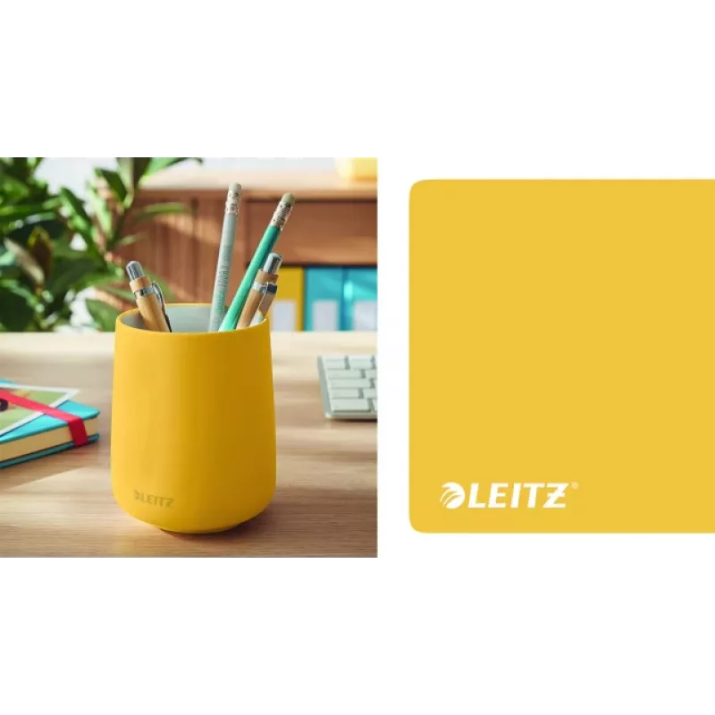 Leitz Cosy Pastakarp, Kollane, Keraamiline, Poiss/Tüdruk, 8,7 cm, 105 mm, 240 g