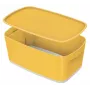 Leitz MyBox Cosy Small with lid, Storage Box, hoiukarp, kollane, ristkülikukujuline, plastik, ühevärviline, kollane