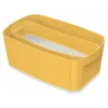 Leitz MyBox Cosy Small with lid, Storage Box, hoiukarp, kollane, ristkülikukujuline, plastik, ühevärviline, kollane
