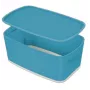 Leitz MyBox Cosy Small with lid, Storage Box, hoiukarp, sinine, ristkülikukujuline, plastikust, ühevärviline, siseruumides kasutamiseks