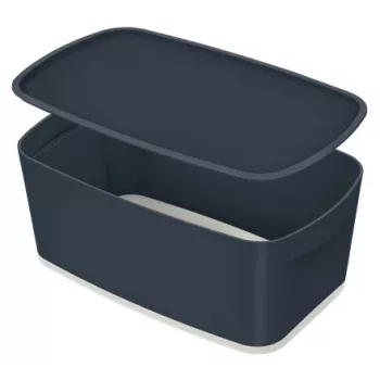 Leitz MyBox Cosy väike kaanega, hoiukarp, Hoiukarp, Hall, Ristkülikukujuline, Plast, Ühevärviline, Siseruumidesse