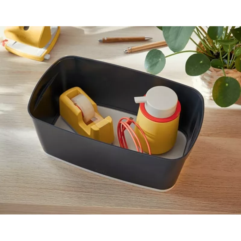 Leitz MyBox Cosy väike kaanega, hoiukarp, Hoiukarp, Hall, Ristkülikukujuline, Plast, Ühevärviline, Siseruumidesse