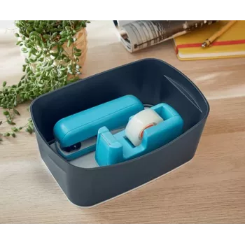 Leitz MyBox Cosy hoiualus, Hoiukast, Hall, Ristkülikukujuline, Plast, Ühevärviline, Siseruumides