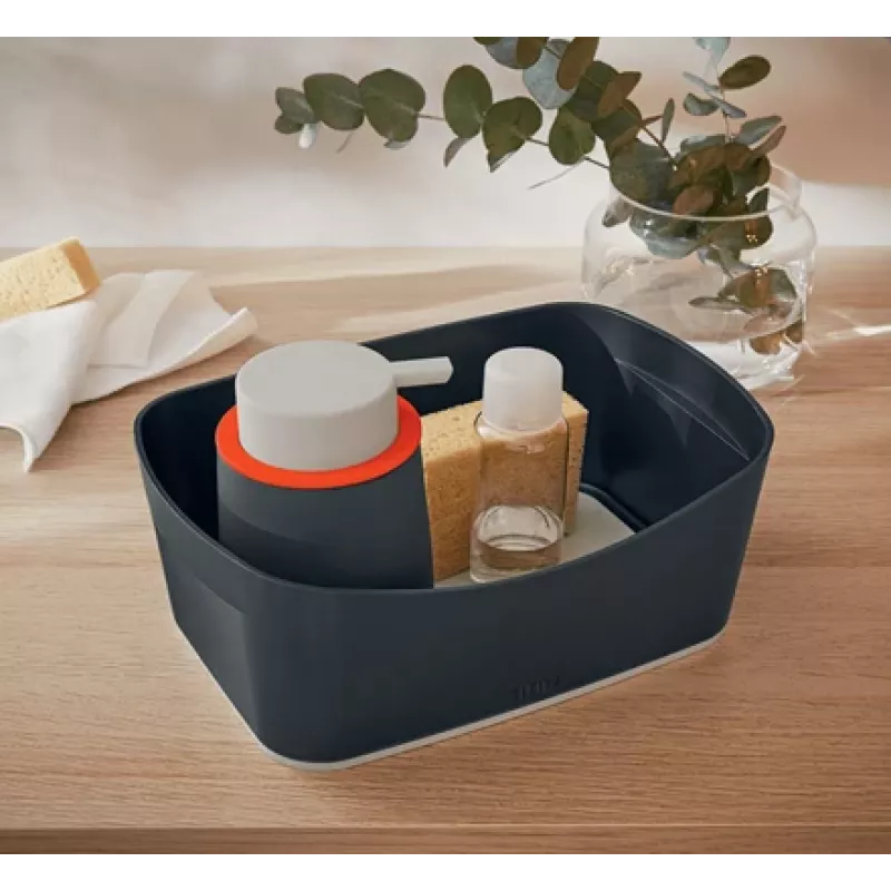 Leitz MyBox Cosy hoiualus, Hoiukast, Hall, Ristkülikukujuline, Plast, Ühevärviline, Siseruumides