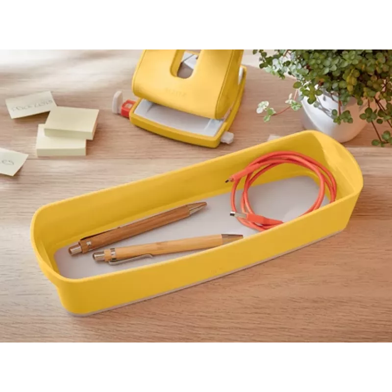 Leitz MyBox Cosy korraldaja salv pikk, Hoiustamine, Hoiukarp, Kollane, Ristkülikukujuline, Plast, Ühevärviline, 307 mm