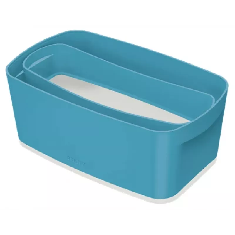 Leitz MyBox Cosy korraldaja kandik pikk, hoiustamine, hoiukarp, sinine, ristkülikukujuline, plastik, monokroomne, 307 mm