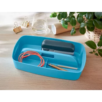 Leitz MyBox Cosy organisaatorikandik väike, hoiustamine, sinine, plast, 307 mm, 181 mm, 56 mm, 300 g