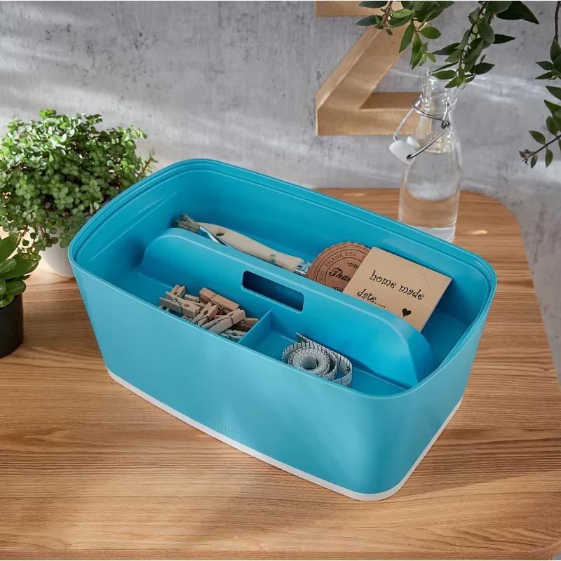 Leitz MyBox Cosy organisaatorikandik väike, hoiustamine, sinine, plast, 307 mm, 181 mm, 56 mm, 300 g