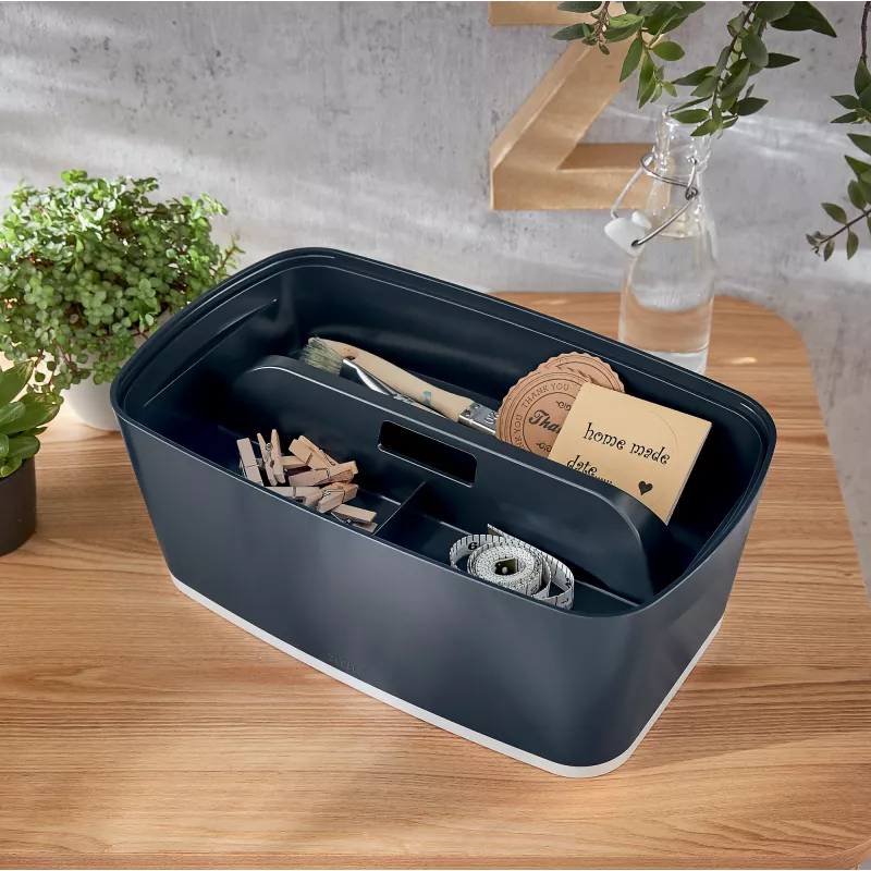 Leitz MyBox Cosy organiseerimisalus käepidemega Väike, Hoiustamine, Hall, Plast, 307 mm, 181 mm, 56 mm, 300 g