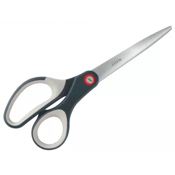 Leitz Cosy Titanium kontorikäärid 205 mm, Täiskasvanu, Sirge lõige, Üksik, Hall, Roostevaba teras, Kontorikäärid