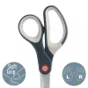 Leitz Cosy Titanium kontorikäärid 205 mm, Täiskasvanu, Sirge lõige, Üksik, Hall, Roostevaba teras, Kontorikäärid