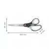 Leitz Cosy Titanium kontorikäärid 205 mm, Täiskasvanu, Sirge lõige, Üksik, Hall, Roostevaba teras, Kontorikäärid