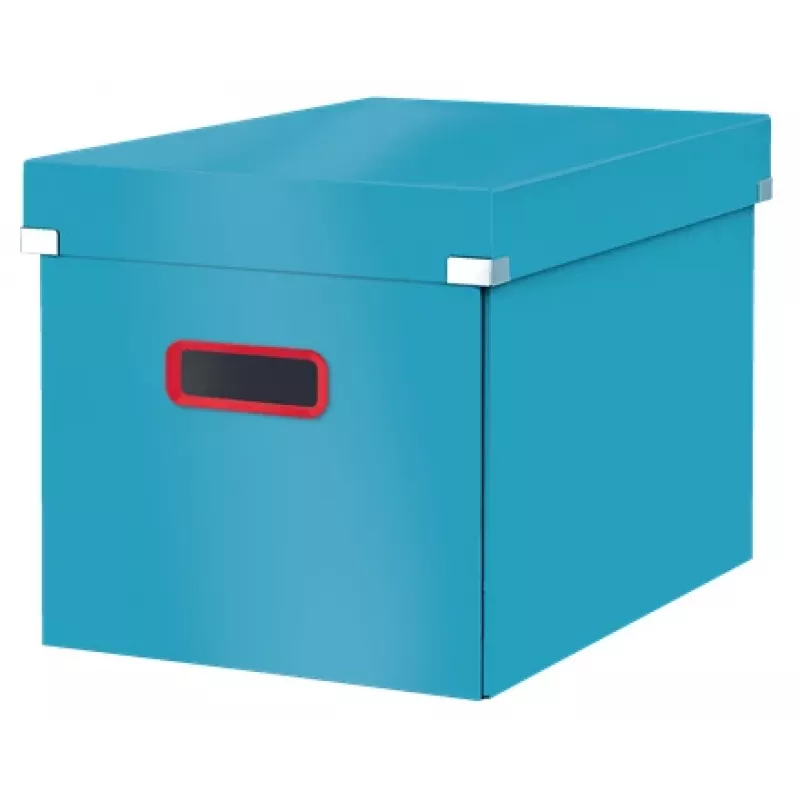 Leitz Click & Store Cosy Cube suur hoiukarp, Hoiukarp, Sinine, Ristkülikukujuline, Kartong, Ühevärviline, Sisetingimustesse