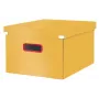 Leitz Click & Store Cosy Medium Storage Box, hoiukarp, kollane, ristkülikukujuline, papp, ühevärviline, sisetingimustesse