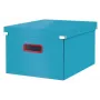 Leitz Click & Store Cosy keskmise suurusega hoiukarp, Hoiukarp, Sinine, Ristkülikukujuline, Kartong, Ühevärviline, Siseruumidesse