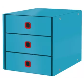 Leitz Click & Store Cosy sahtlikapp (3 sahtlit), Sinine, Papp, 286 mm, 358 mm, 282 mm