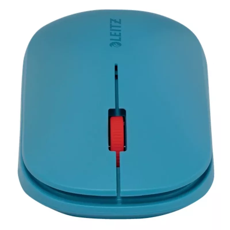 Leitz Cosy juhtmevaba hiir, mõlemakäeline, RF-juhtmevaba + Bluetooth, 4000 DPI, sinine