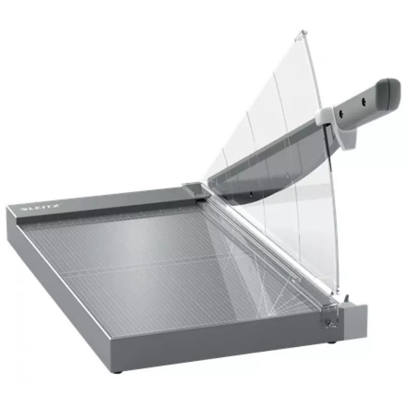 Leitz Precision Office Pro paberilõikur A4+, 25 lehte, roostevaba teras, A4 Maxi, 80 g/m², alumiinium, klaas, roostevaba teras, antratsiit