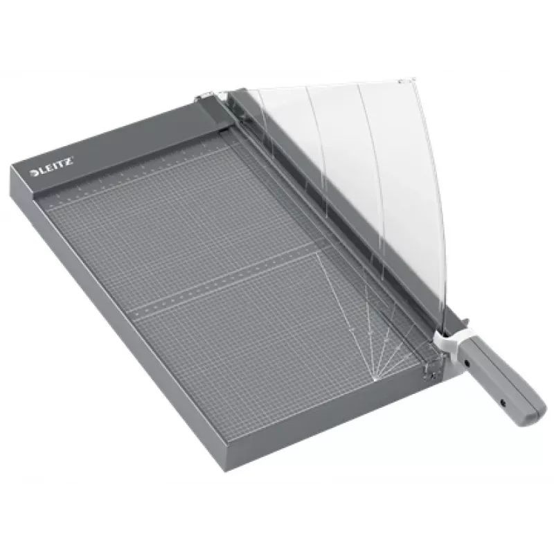 Leitz Precision Office Pro paberilõikur A4+, 25 lehte, roostevaba teras, A4 Maxi, 80 g/m², alumiinium, klaas, roostevaba teras, antratsiit