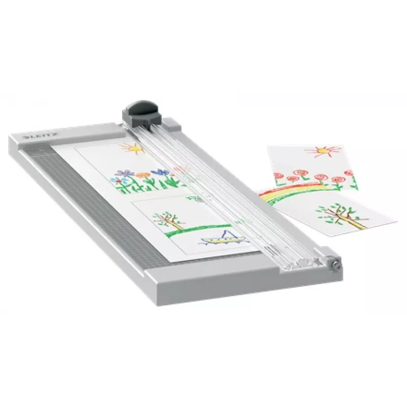 Leitz Precision Home paberilõikur A4, 8 lehte, A4, 80 g/m², hall, kumm, 153 mm