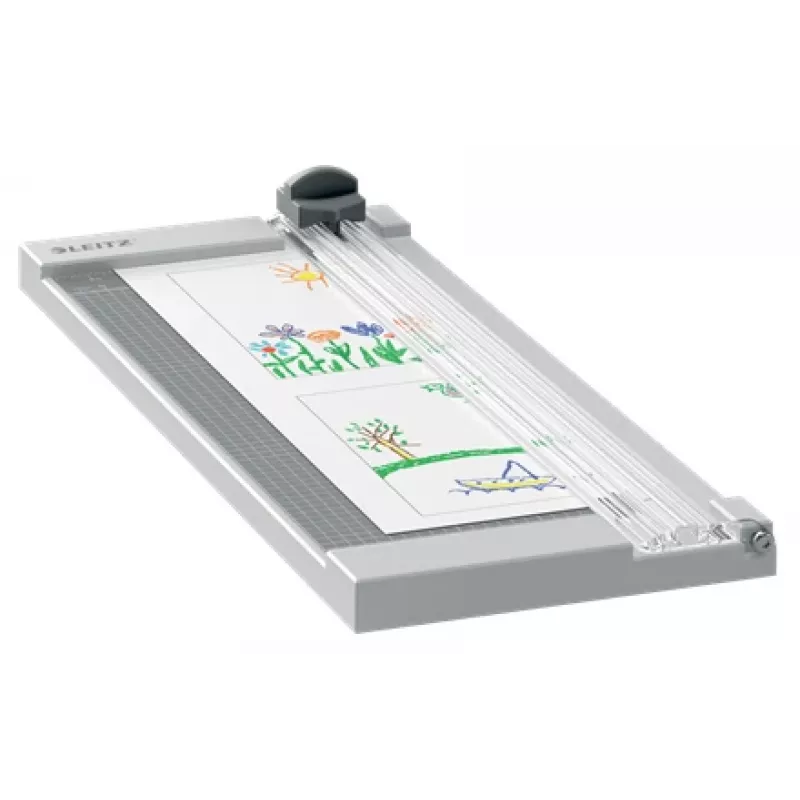 Leitz Precision Home paberilõikur A4, 8 lehte, A4, 80 g/m², hall, kumm, 153 mm