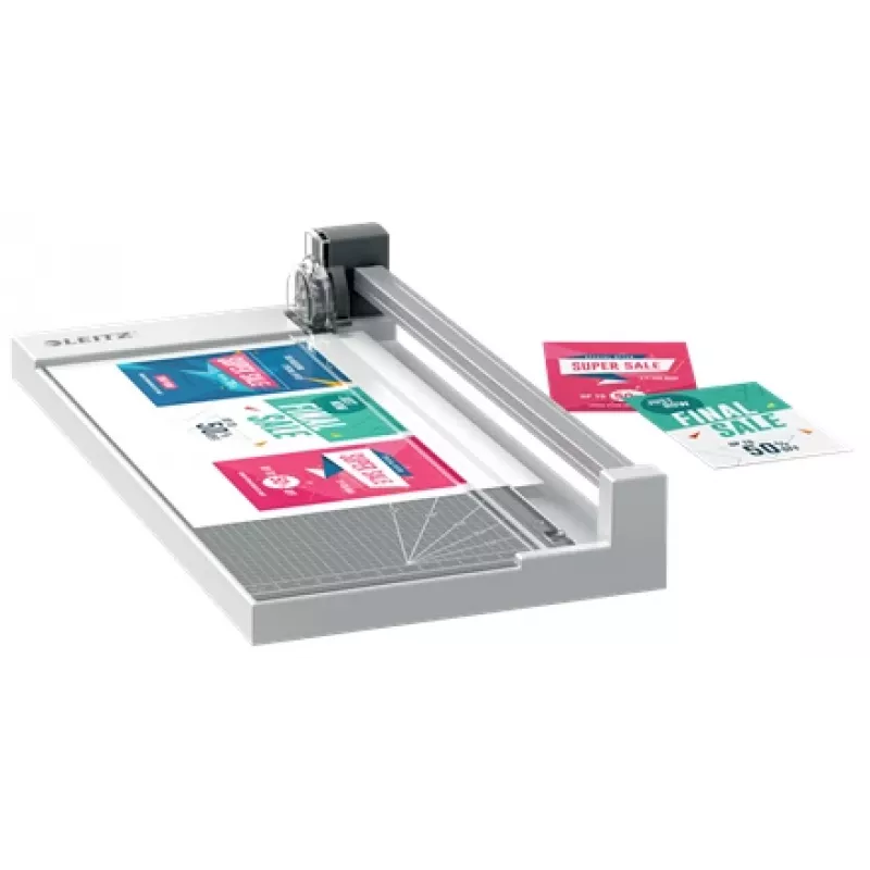 Leitz Precision Home Office paberilõikur A4, 10 lehte, teras, A4, 80 g/m², plast, antratsiithall