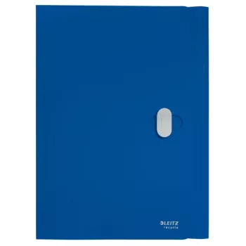 Leitz Recycle 3-klapiga mapp, ümbrikumapp, A4, polüpropüleen (PP), sinine, horisontaalpaigutus, 150 lehte