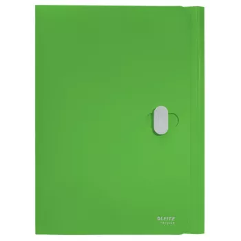 Leitz Recycle 3-klapiga mapp, ümbrikumapp, A4, polüpropüleen (PP), roheline, rõhtpaigutus, 150 lehte