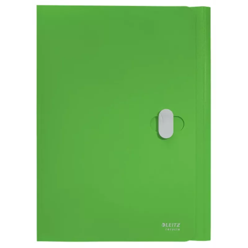 Leitz Recycle 3-klapiga mapp, ümbrikumapp, A4, polüpropüleen (PP), roheline, rõhtpaigutus, 150 lehte