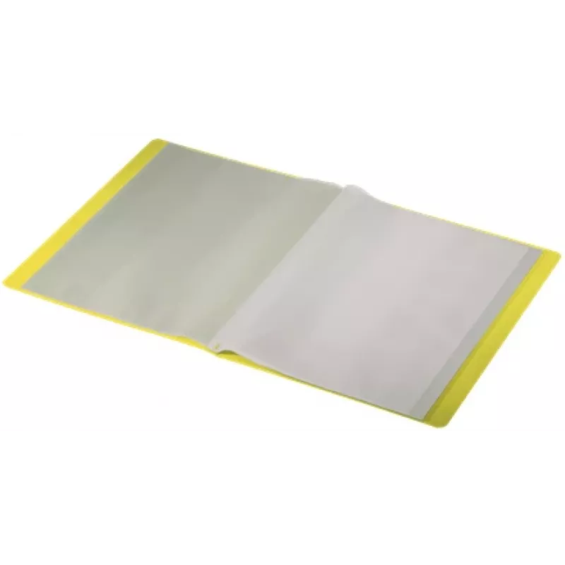 Leitz Recycle esitlusraamat, kollane, polüpropüleen (PP), 40 taskut, 80 lehte, rõht-/püstpaigutus, A4
