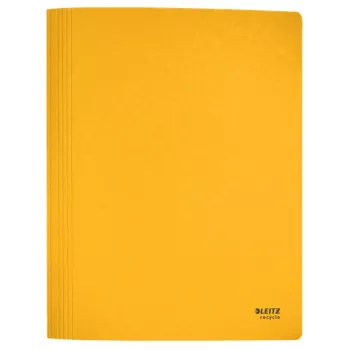 Leitz Recycle pappkaust, Tavaline kaust, A4, Kartong, Kollane, Rõht-/püstpaigutus, 250 lehte