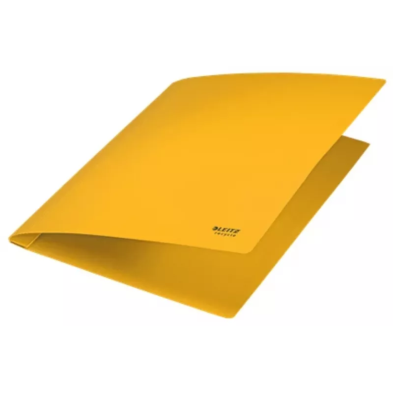 Leitz Recycle pappkaust, Tavaline kaust, A4, Kartong, Kollane, Rõht-/püstpaigutus, 250 lehte